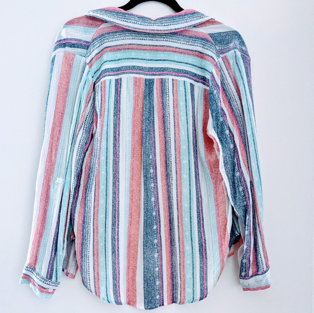 Boho Button Down Tee - image 2